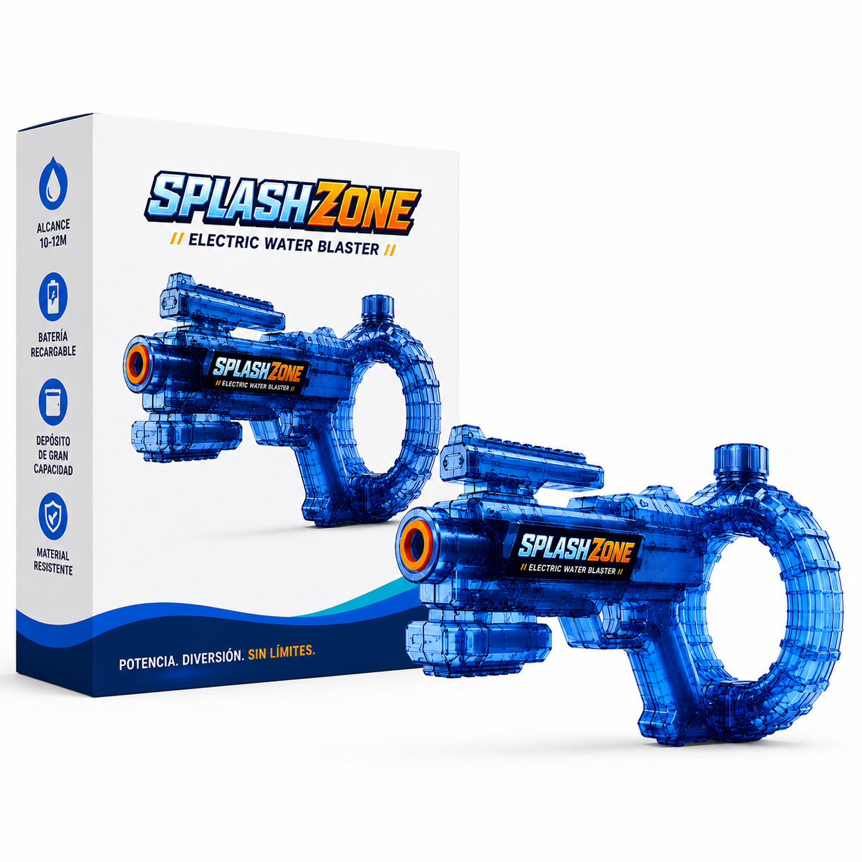 PISTOLA DE AGUA SPLASHZONE